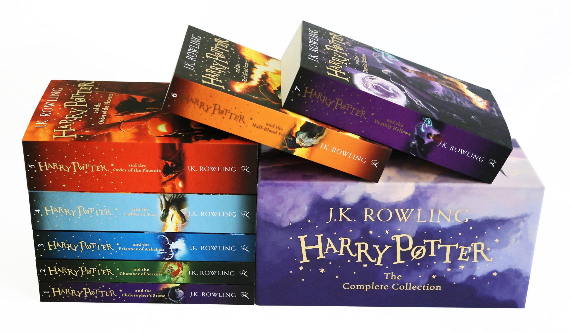 harry potter paperback box set books 1 7 paperback