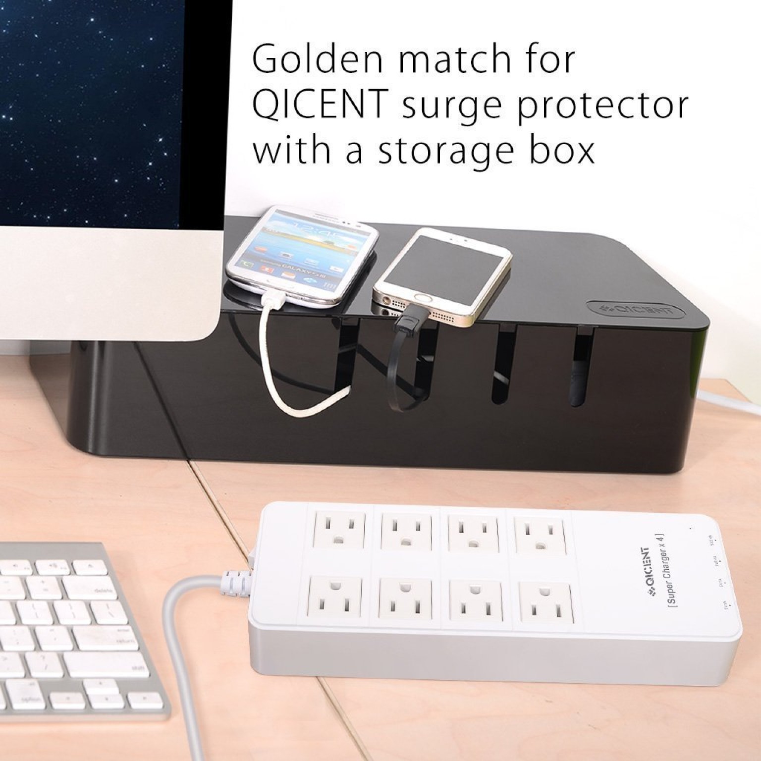 Best Cable Management Outlet Boxes Surge Protector Wire Arranging Cord