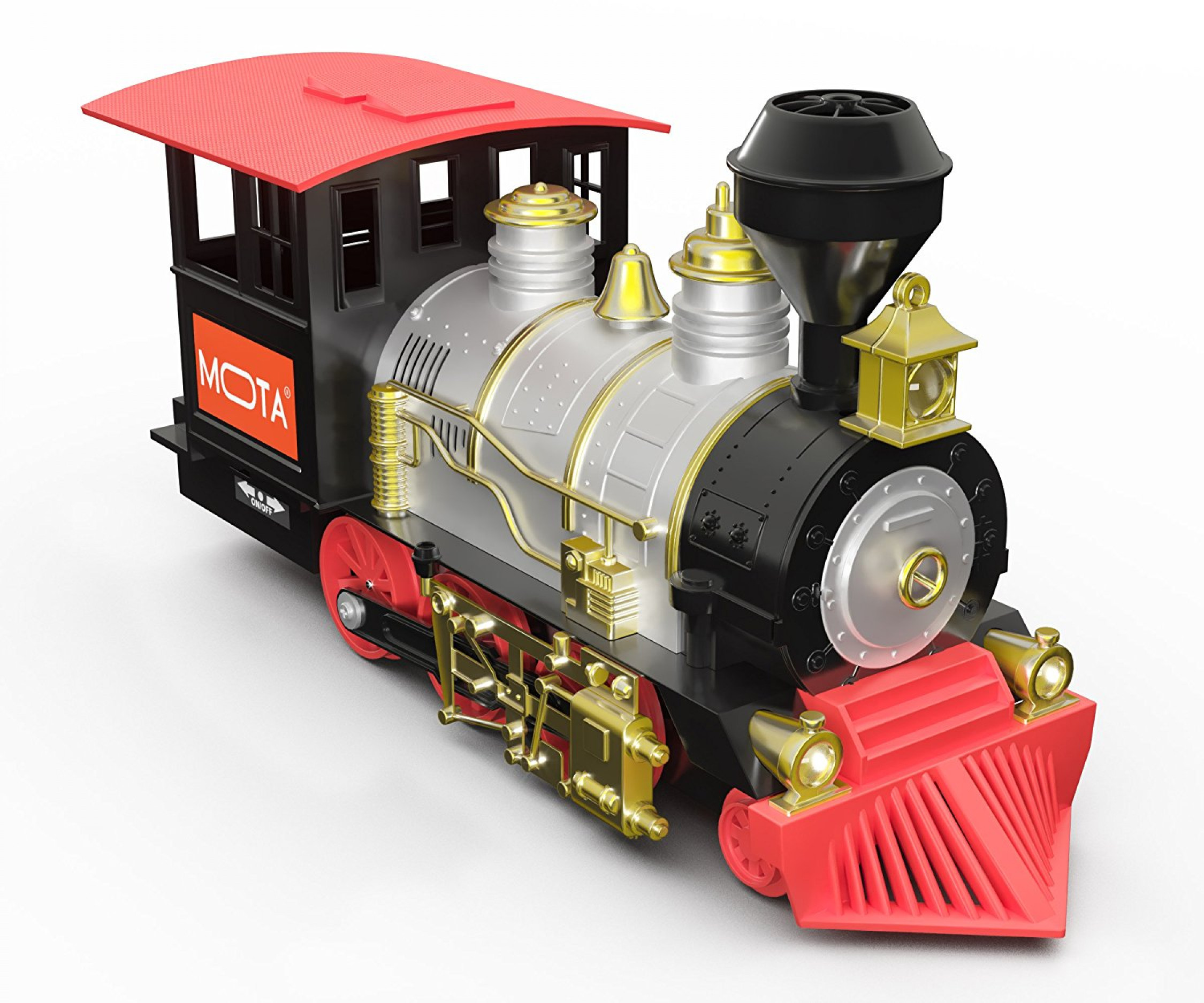 miniature electric christmas train set