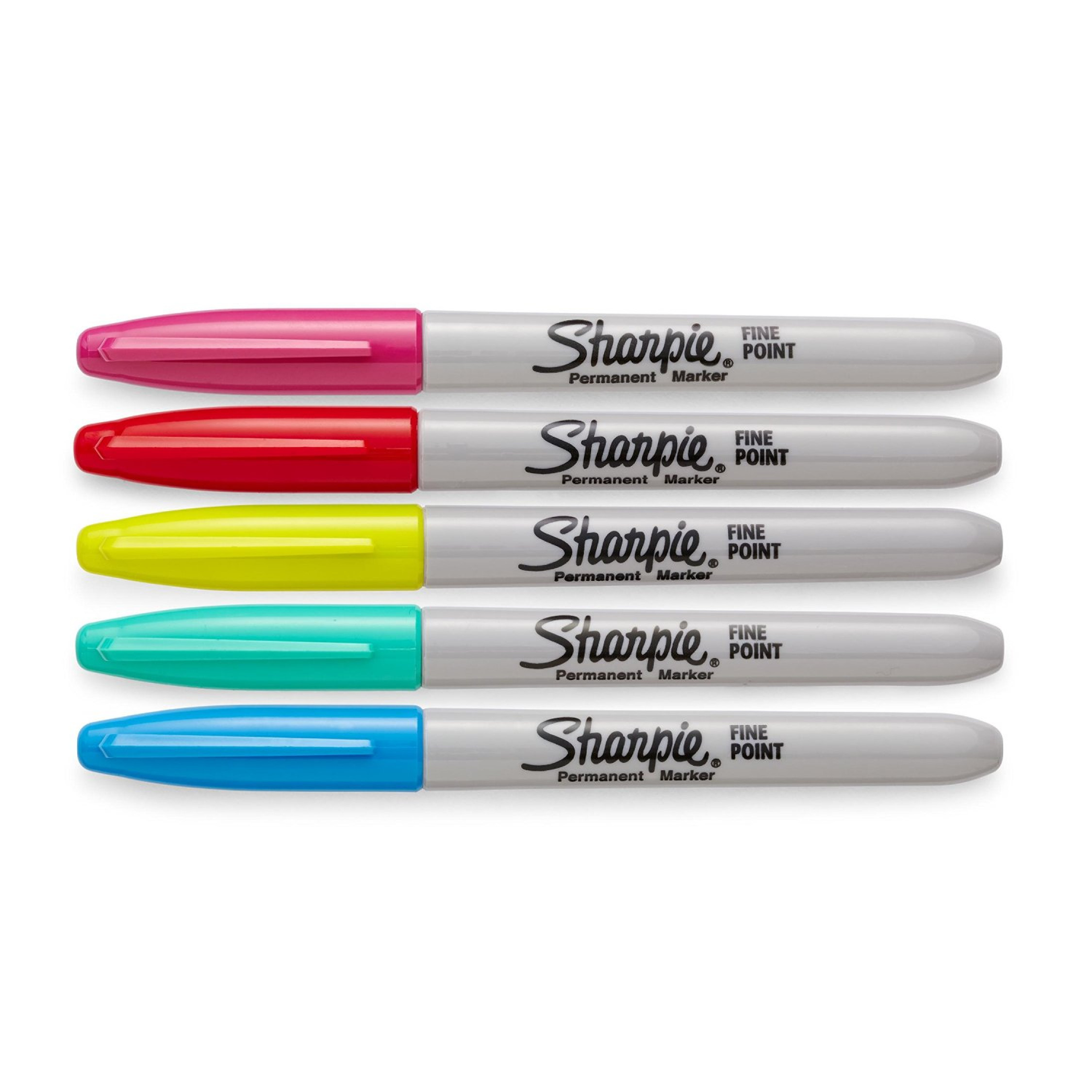 24 x Sharpie Fine Point Tip Permanent Marker Pens Assorted Colours Quick Dry eBay