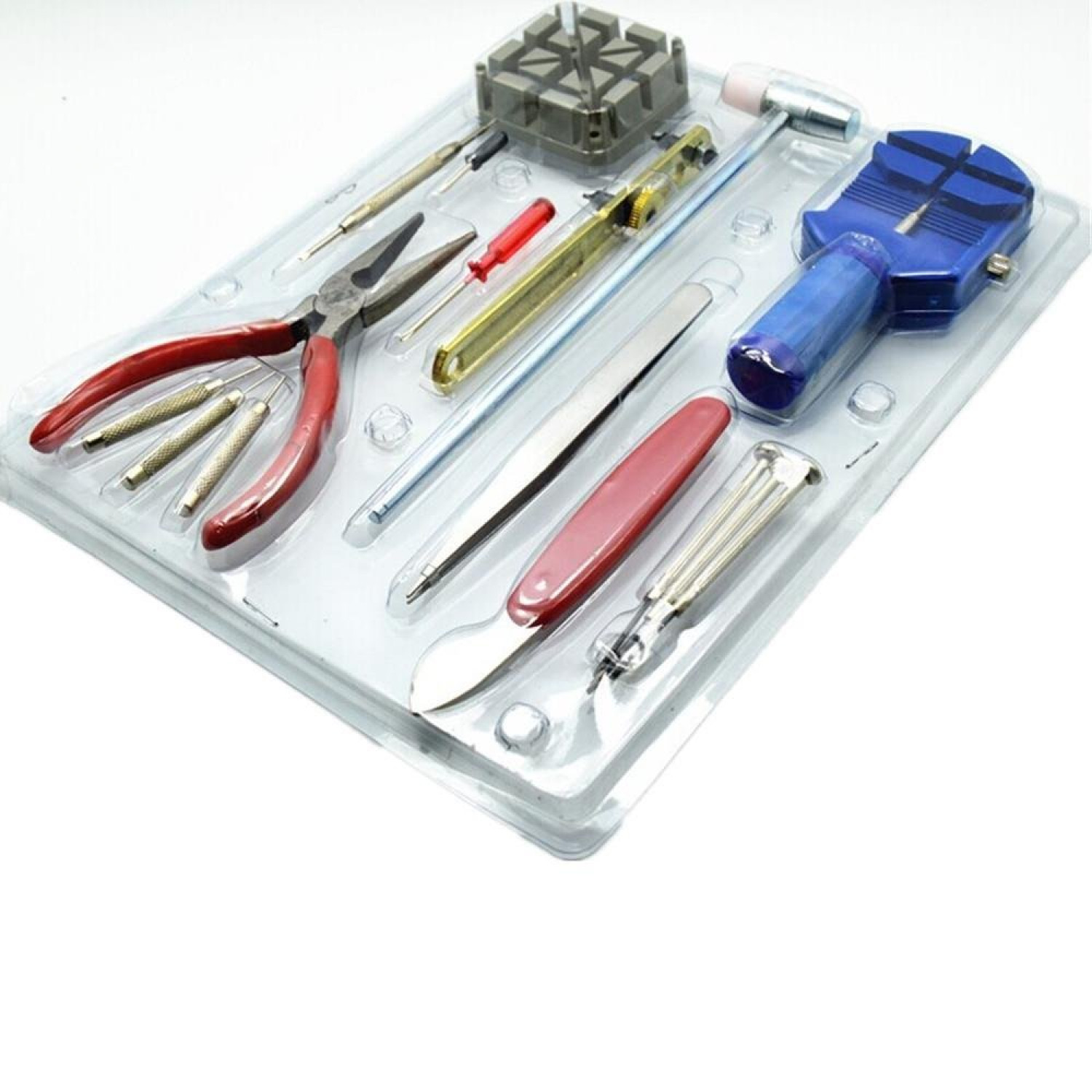 Generic 16 pcs Deluxe Watch Opener Tool Kit Repair Pin Remover Strap