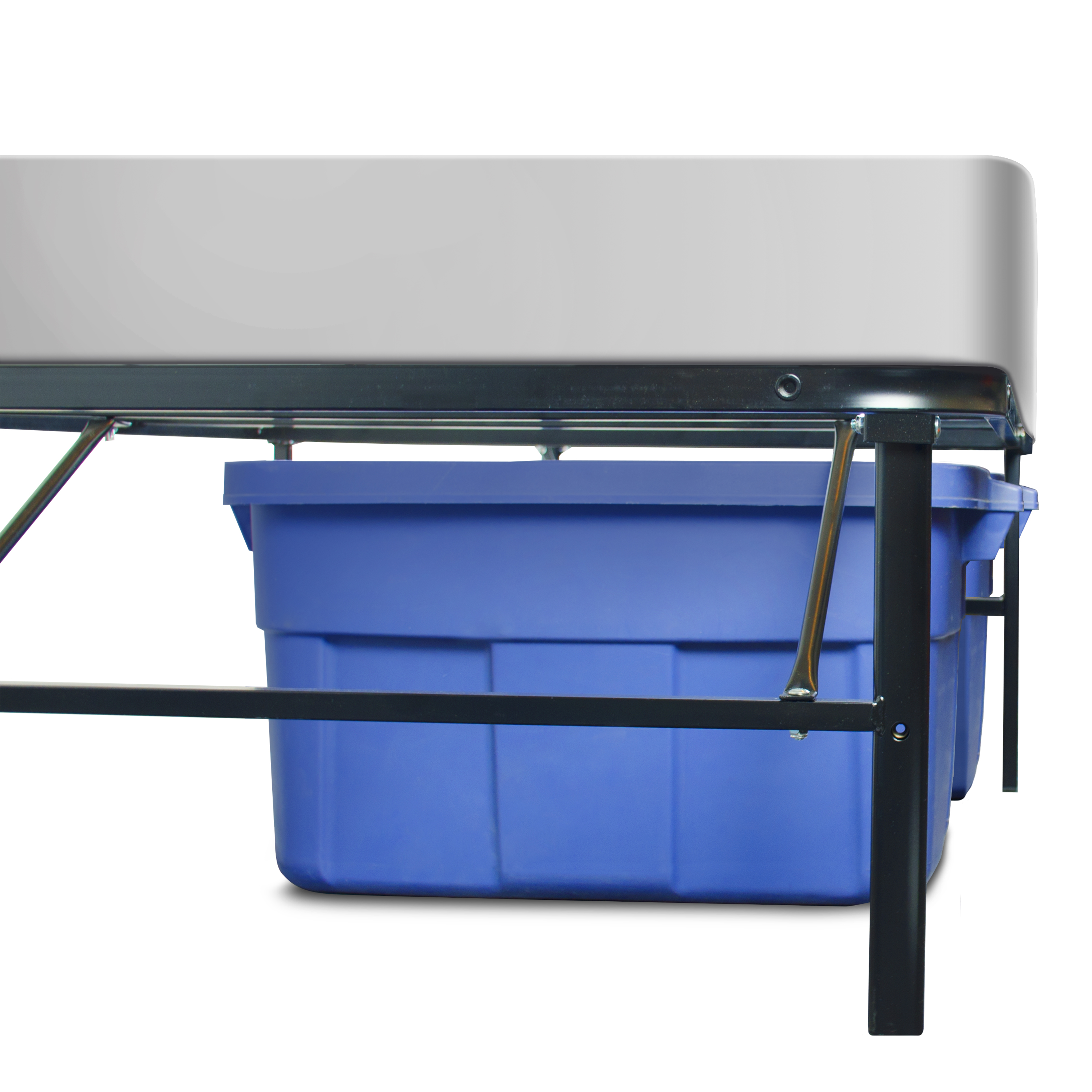 For box spring metal bed frame king ladynored