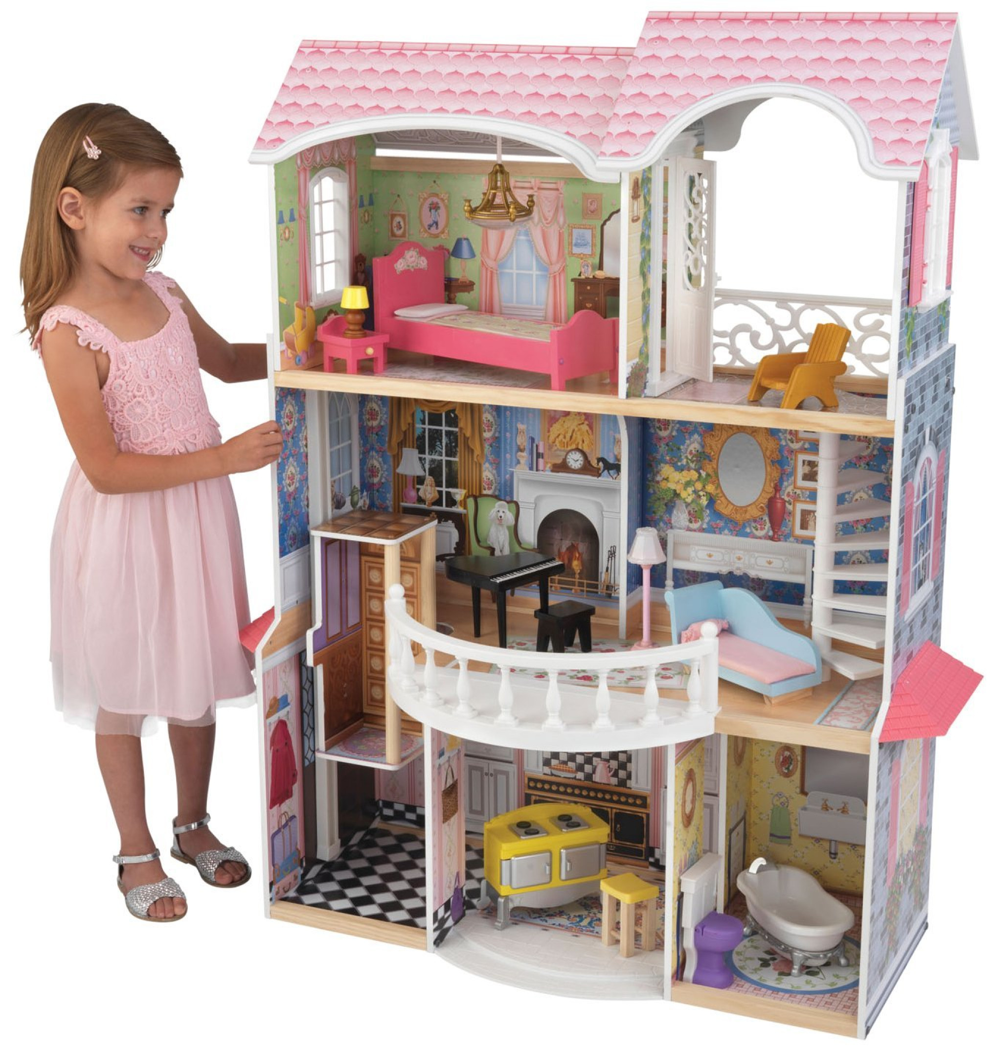 kidkraft barbie playhouse