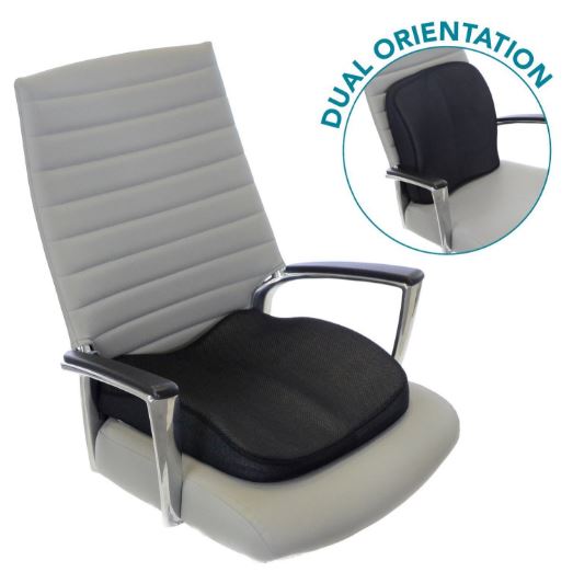 memory foam seat cushion for lower back support & seat wedge memory foam seat cushion for lower back support & seat wedge