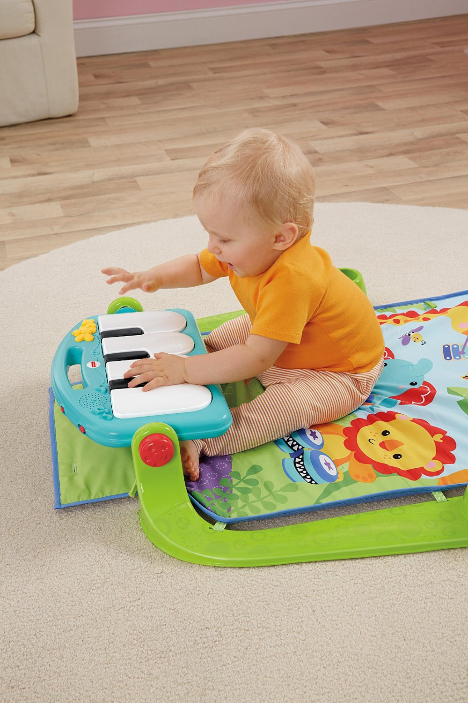 FisherPrice Kick and Play Piano Gym Music play toy Piano keys eBay FisherPrice Kick and Play Piano Gym Music play toy Piano keys eBay
