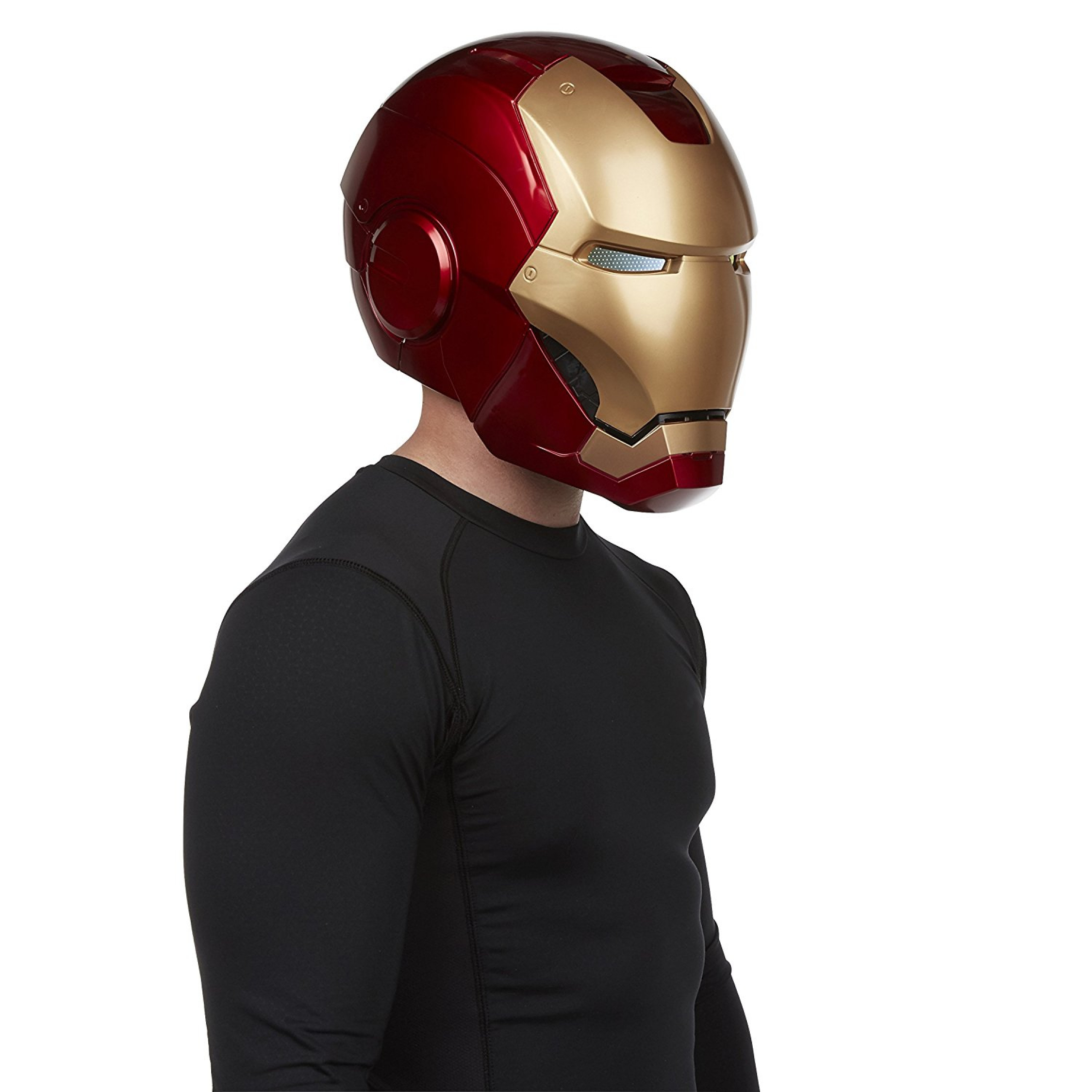 Casco Di Iron Man Che Si Apre