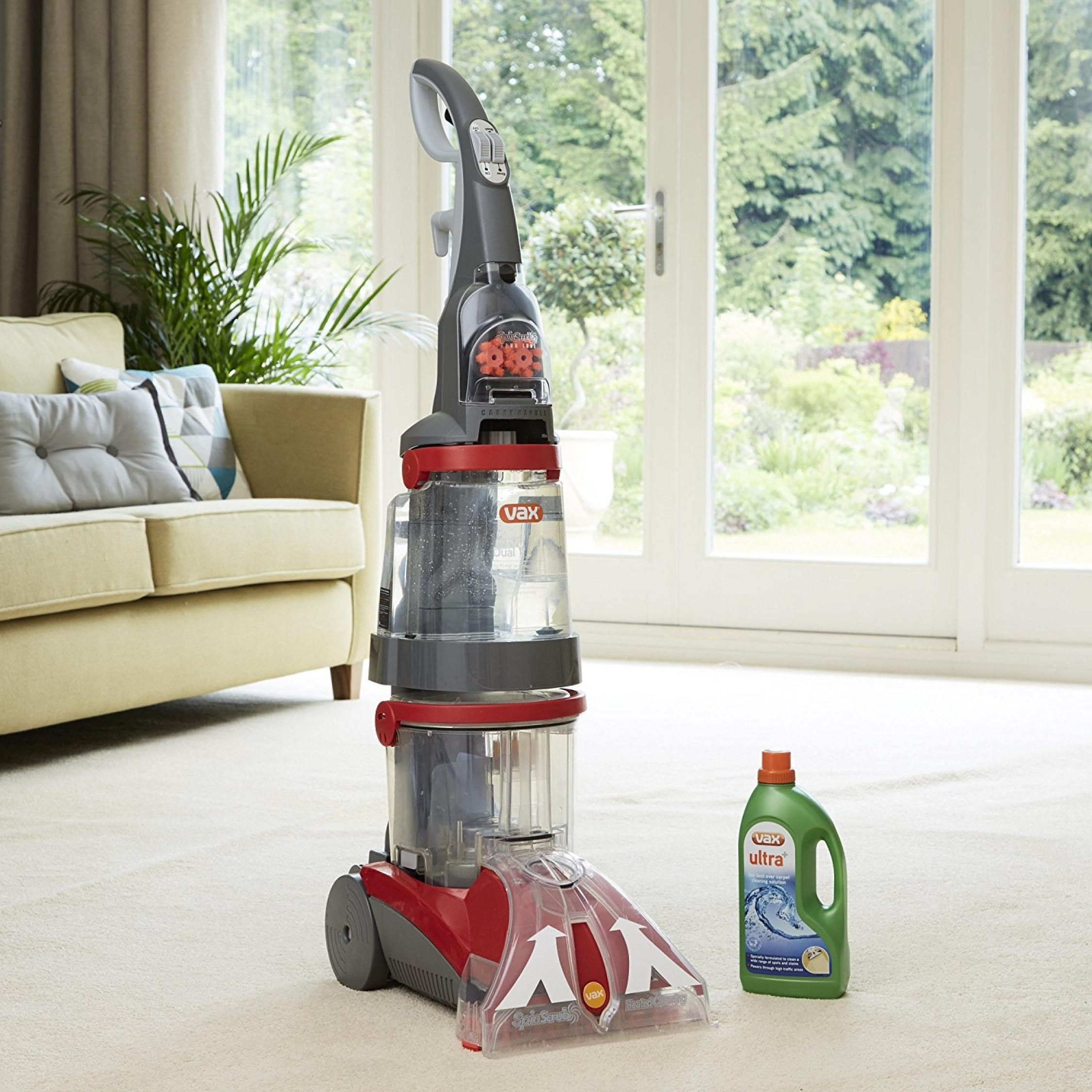 Vax Dual V Upright Carpet and Upholstery Washer Cleaner Machine Only