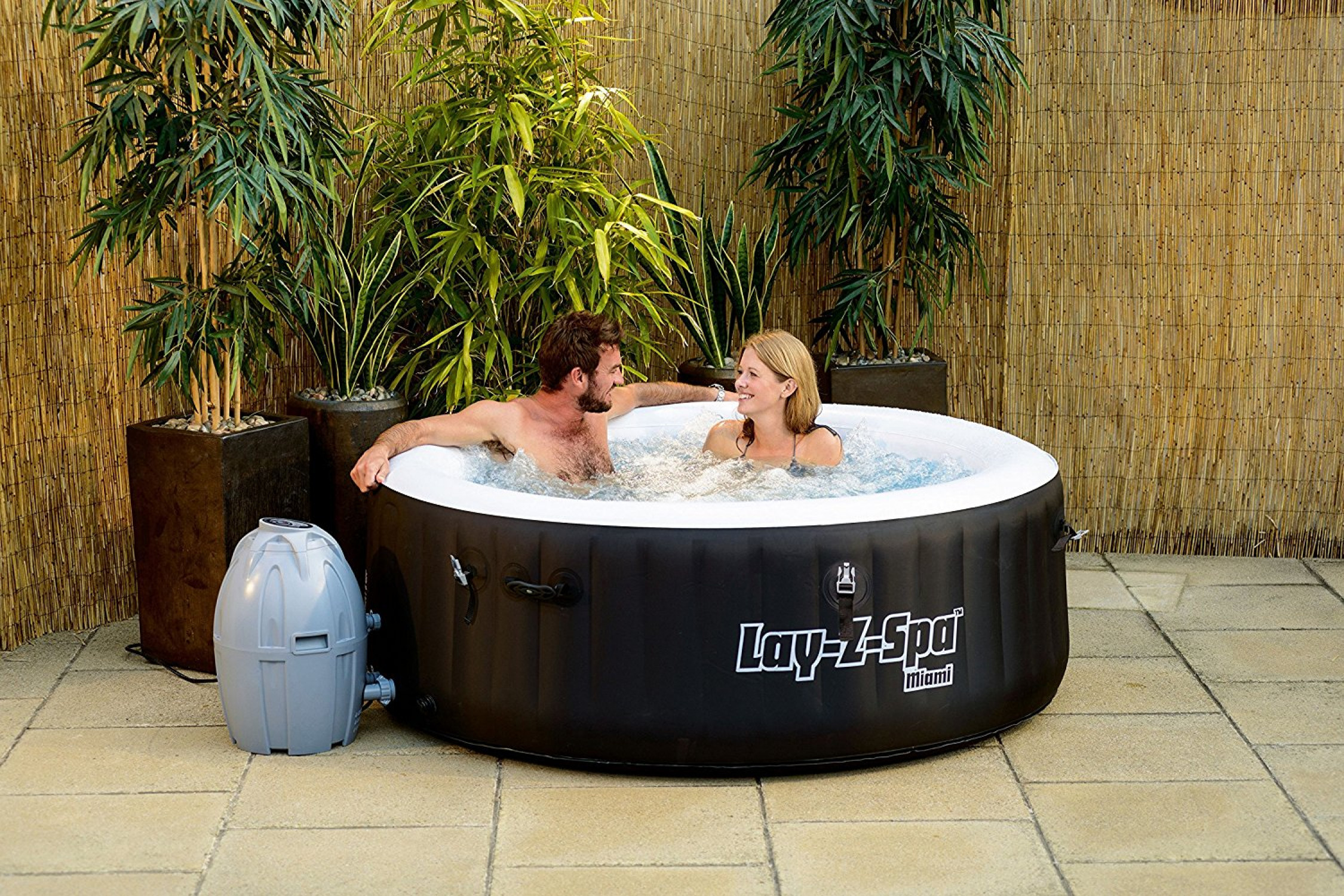 Spa Inflatable Tub Hot Jacuzzi Portable Bath Massage Spa Outdoor 2 4 Person Ebay