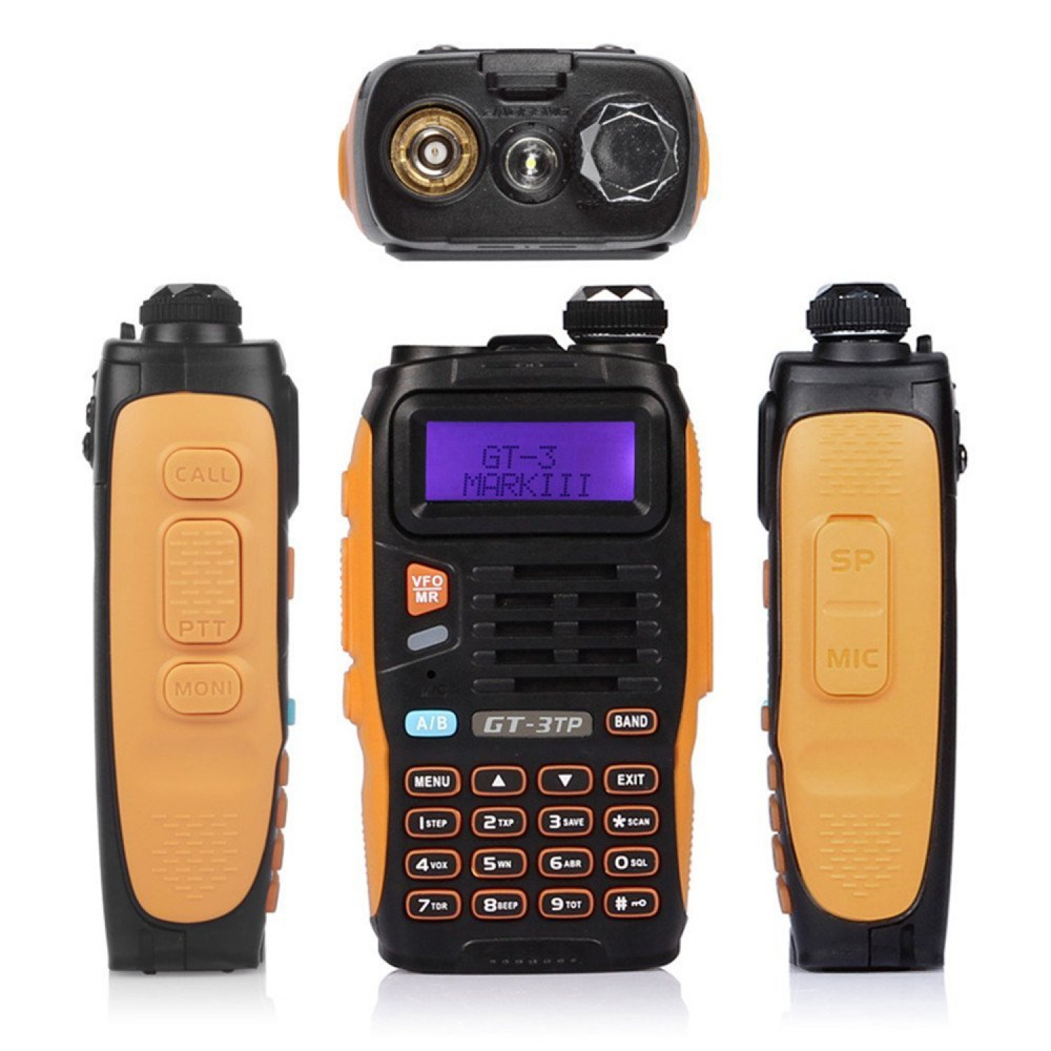 Handheld Radio Scanner Way Digital Transceiver Police Ham Vhf Antenna New Gift Ebay