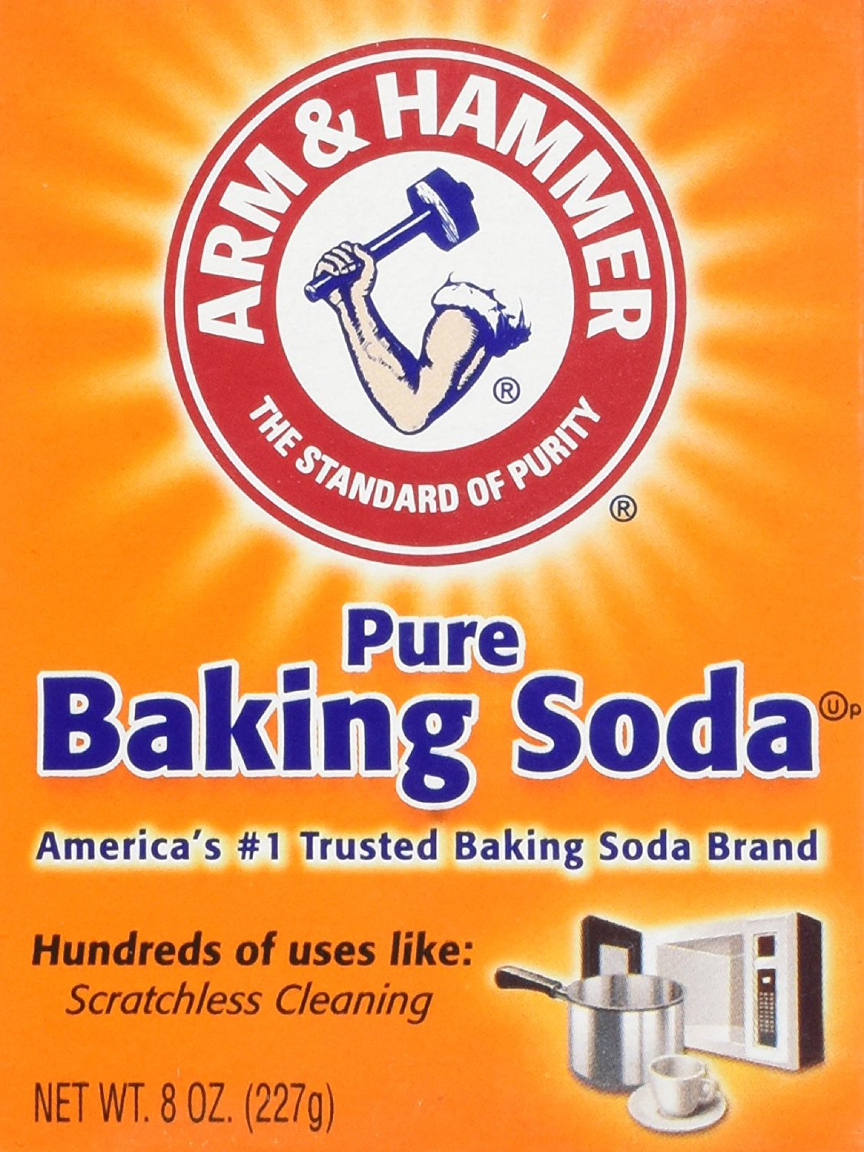 ARM AND Hammer Pure Baking Soda Sodium Bicarbonate 227 g Free Fast Postage £12.03 PicClick UK